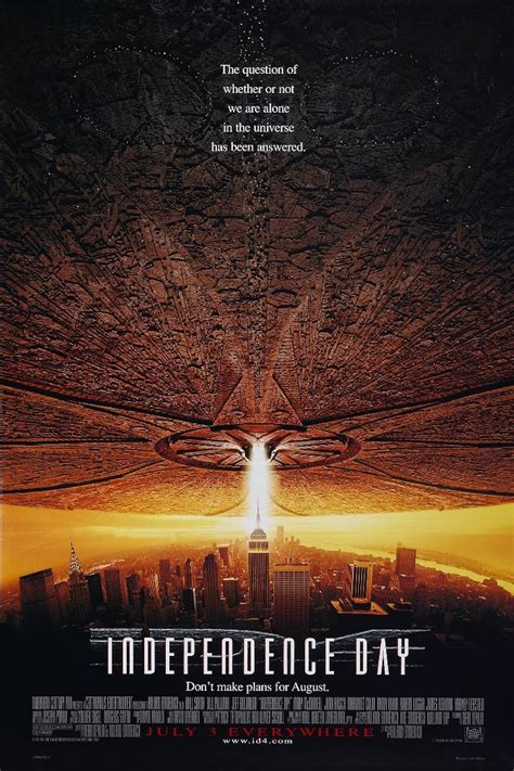 Jul 2, 1996 · The best shot in “<strong>Independence Day</strong>” is one of the first ones, of a vast shadow falling across the lunar surface. . Independence day imdb
